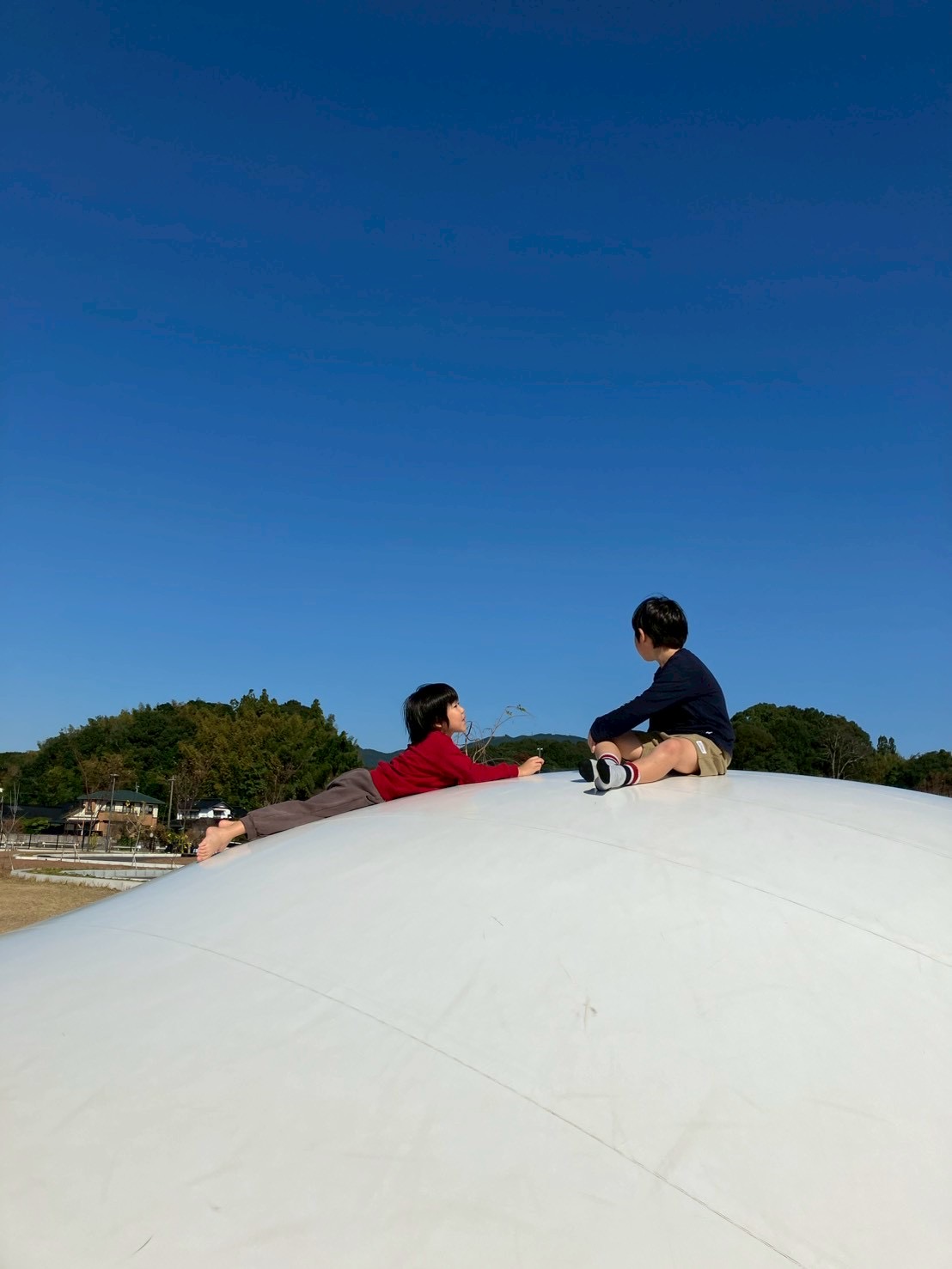 屋外での体験活動